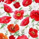 Patchworkbaumwolle Poppies Mohnblumen This & That von Quilting Treasures